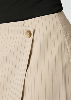 Petrani pinstriped skirt Sand Neo Noir 